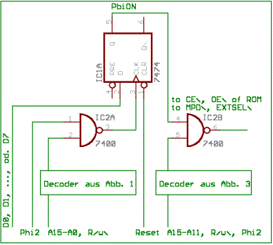 Image of circuit for mapping PBI ROM