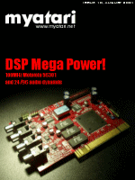 [Image: MyAtari 10 cover - DSP Mega Power!]