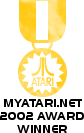 MyAtari.net 2002 Award Winner!