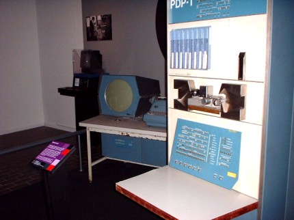 [Photo: PDP-1]