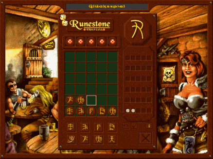 [Screen-shot: Runestone game]