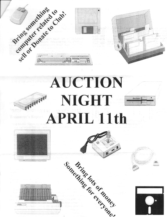 AUCTION NIGHT APRIL 11th