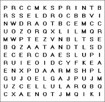 word search