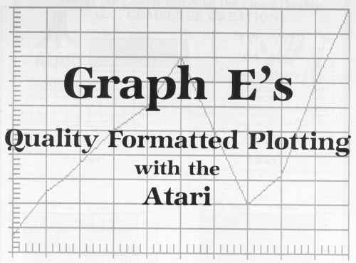Graph E's: Quality Formatted Plotting with the Atari