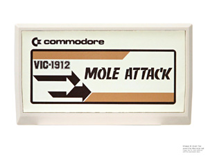 Commodore VIC-20 Mole Attack Game Cartridge