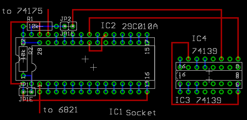 schematic for FlashROM upgrade for BlackBox