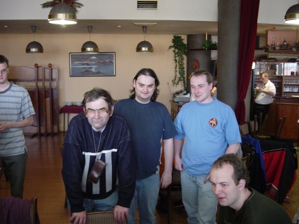 [Photo: People watching the video]