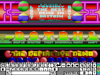 [Screen-shot: CastCE virtual keyboard showing]