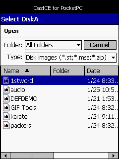 [Screen-shot: File selector]