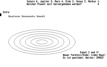 [Screen-shot: Keplers Harmonic Mundi]