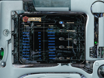 [Screen-shot: Score table]