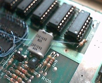 [Photo: 800XL 256KB upgrade continued]