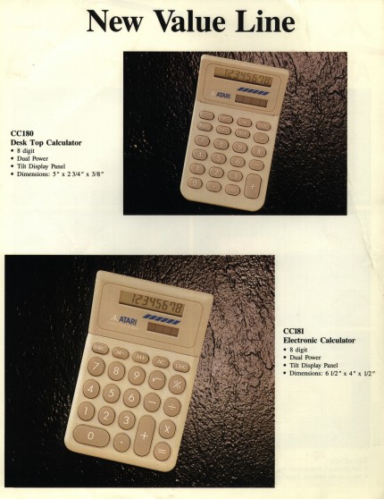 [Photo: Value line models]