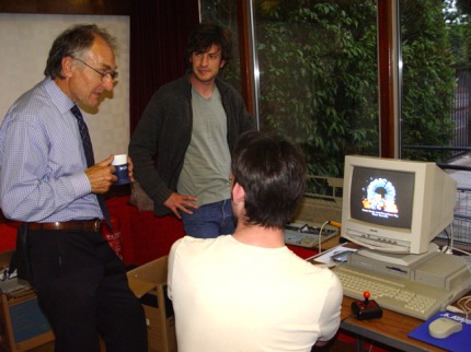 [Photo: Paul Gibbs, Thomas Wellicome and Matthew Preston]