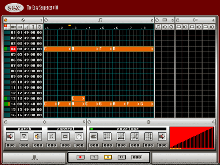 [Screen-shot: Easy Sequencer]