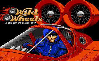 [Screen-shot: Wild Wheels title page]
