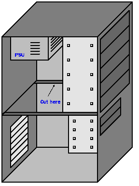 Diagram of case
