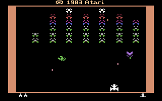 [Screen-shot: Galaxian]