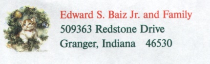 [Photo: Printed label]