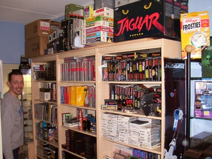 [Photo: Sijmen and his collection]