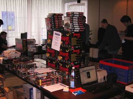 [Photo: Jaguar CD units]