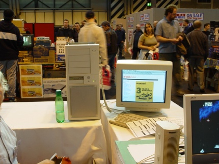 [Photo: Mark Branson's CT60 tower]