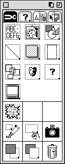 [Screen-shot: Text frame]