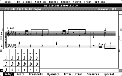 [Screen-shot: EZ-Score Plus]