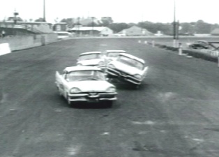 [Screen-shot: A stunt performed before the days of colour ;-)]