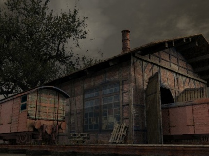 [Screen-shot: Jaguar horror game]