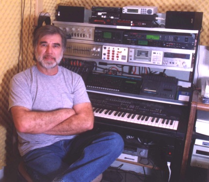 [Screen-shot: Joe's home studio]