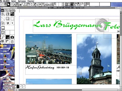 [Screen-shot: Calamus SL2002]