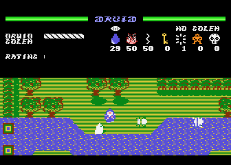 [Screen-shot: Druid on XL/XE]