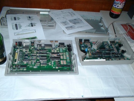 [Photo: Satantronic 1 MB memory upgrade for XL/XE]