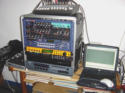 [Photo: Rack-mounted equipment]
