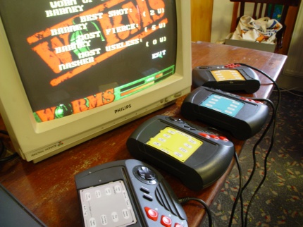 [Photo: Coloured overlays]