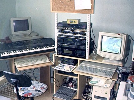 [Photo: Tim's studio]