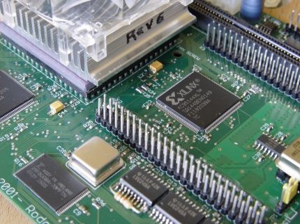 [Photo: CT60 expansion bus]