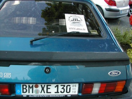 [Photo: Sleepy's car]