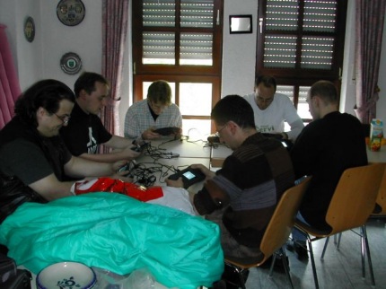 [Photo: Checkered Flag contest]