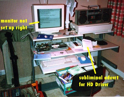 [Photo: Neil Chester's room]