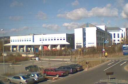 [Photo: Atari Schwalbach building]