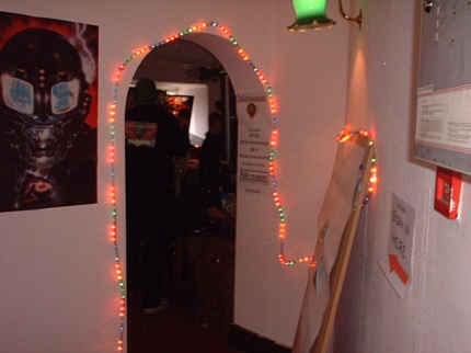 [Photo: Coloured lights]