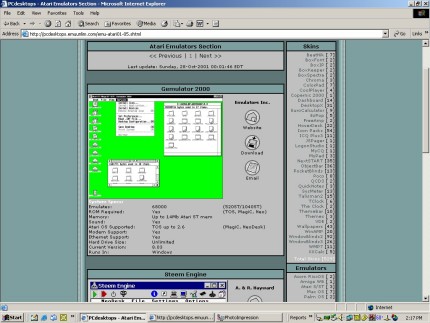 [Screen-shot: http://pcdesktops.emuunlim.com]