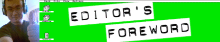 Editor's Foreword banner