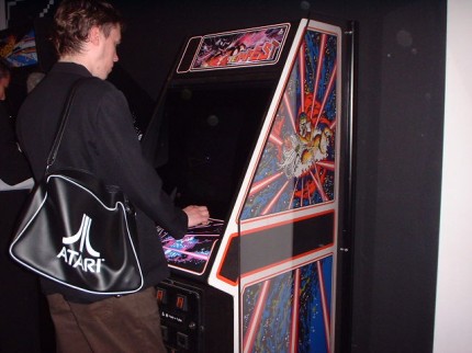 [Photo: Atari's Tempest]