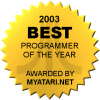 [Image: Best Programmer of the year]