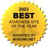 [Image: Best Atari web site of the year]