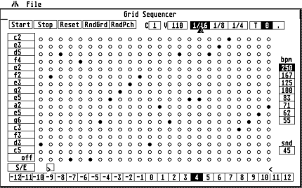 [Screen-shot: Grid Sequencer]