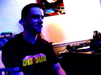 [Photo: Mr Pink looking on]